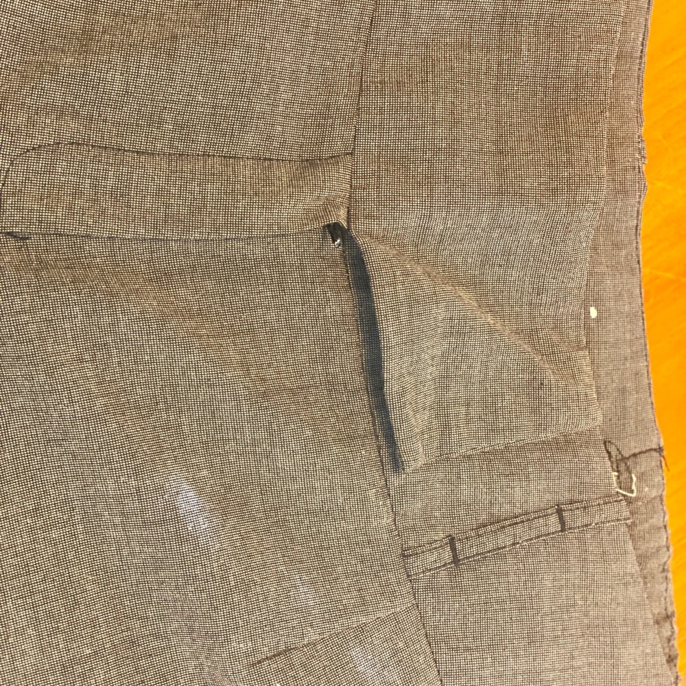 Gray slacks / trousers
